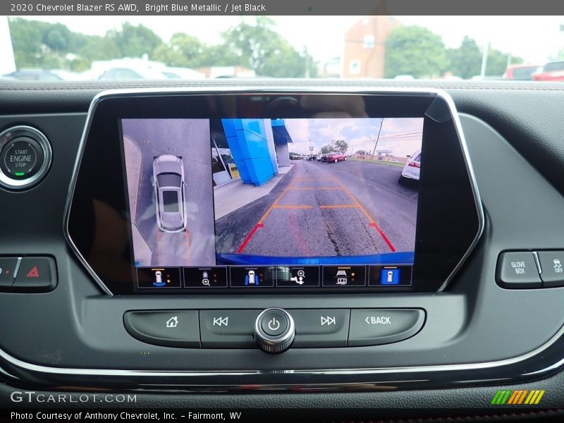 Bright Blue Metallic / Jet Black 2020 Chevrolet Blazer RS AWD