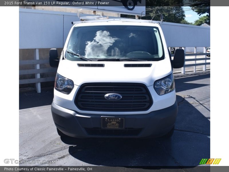 Oxford White / Pewter 2015 Ford Transit Van 150 LR Regular