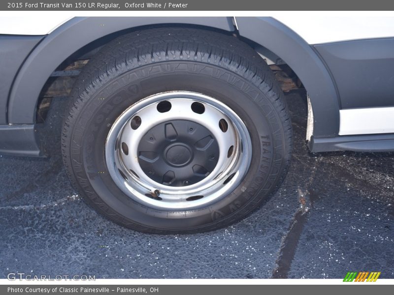 Oxford White / Pewter 2015 Ford Transit Van 150 LR Regular