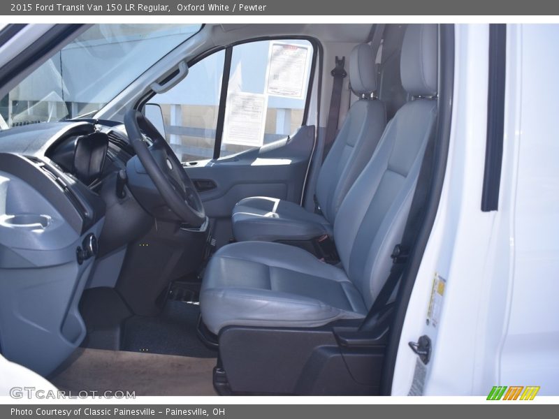 Oxford White / Pewter 2015 Ford Transit Van 150 LR Regular