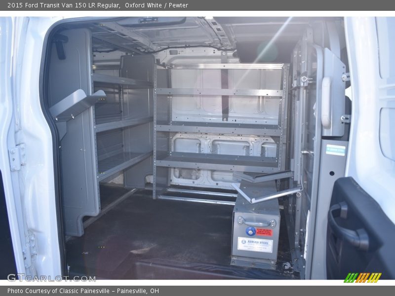 Oxford White / Pewter 2015 Ford Transit Van 150 LR Regular