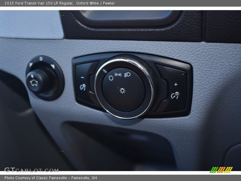 Oxford White / Pewter 2015 Ford Transit Van 150 LR Regular