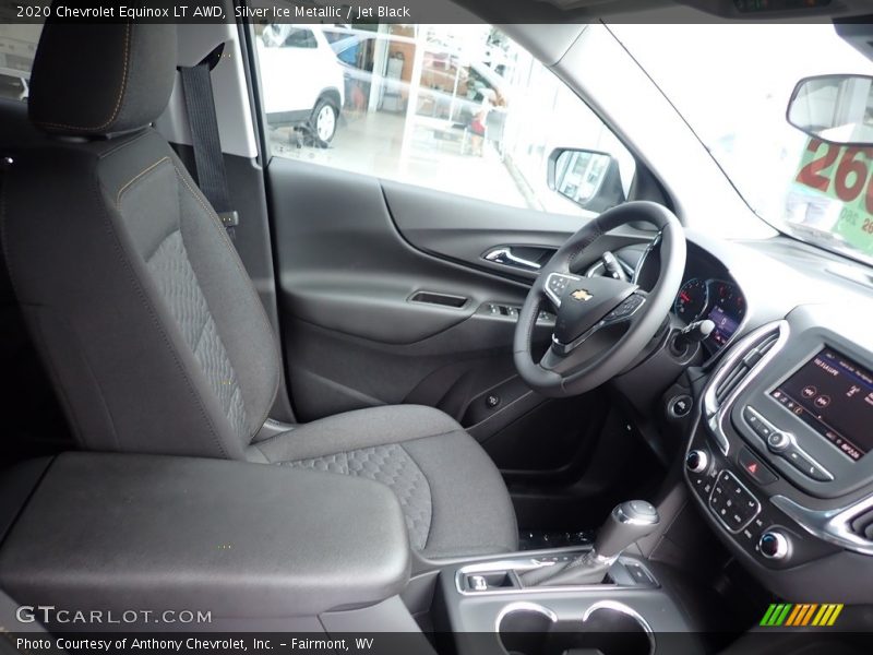 Silver Ice Metallic / Jet Black 2020 Chevrolet Equinox LT AWD