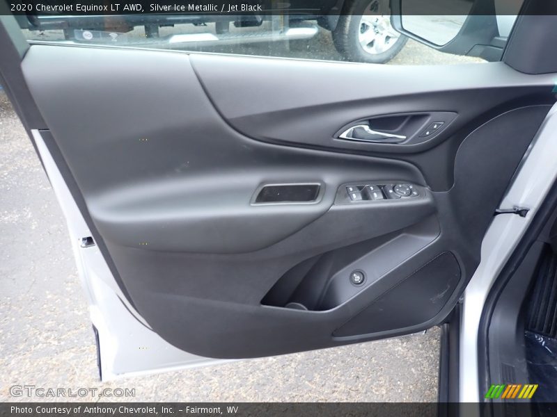 Silver Ice Metallic / Jet Black 2020 Chevrolet Equinox LT AWD