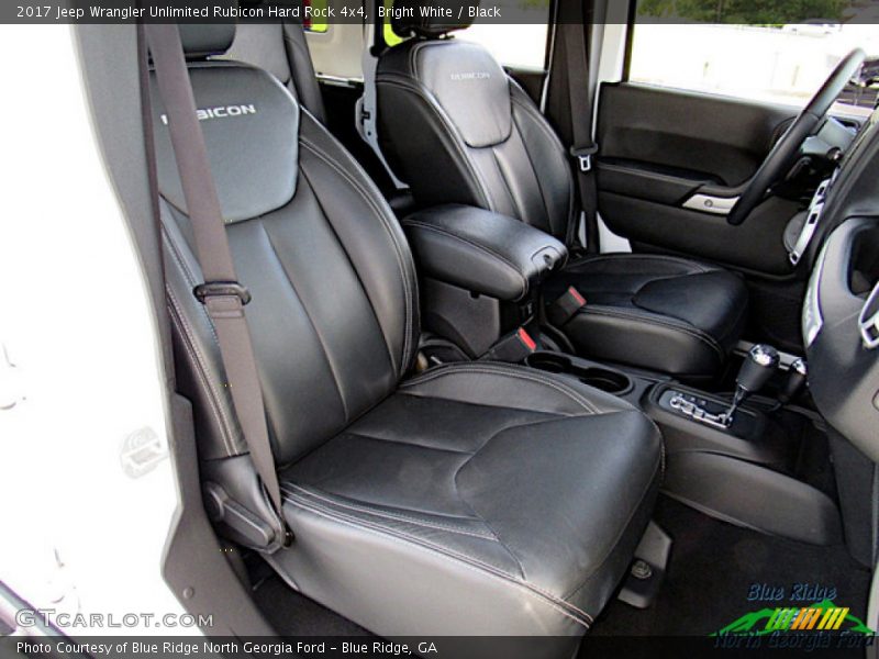 Bright White / Black 2017 Jeep Wrangler Unlimited Rubicon Hard Rock 4x4