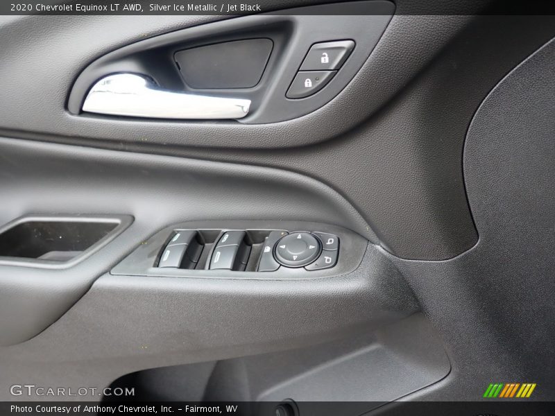 Silver Ice Metallic / Jet Black 2020 Chevrolet Equinox LT AWD