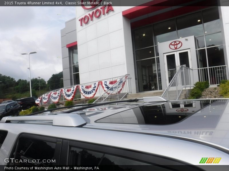 Classic Silver Metallic / Black 2015 Toyota 4Runner Limited 4x4