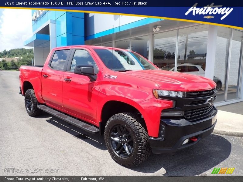 Red Hot / Jet Black 2020 Chevrolet Silverado 1500 LT Trail Boss Crew Cab 4x4