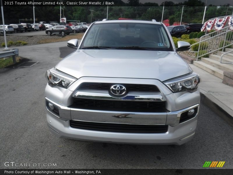 Classic Silver Metallic / Black 2015 Toyota 4Runner Limited 4x4