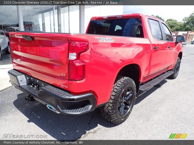Red Hot / Jet Black 2020 Chevrolet Silverado 1500 LT Trail Boss Crew Cab 4x4