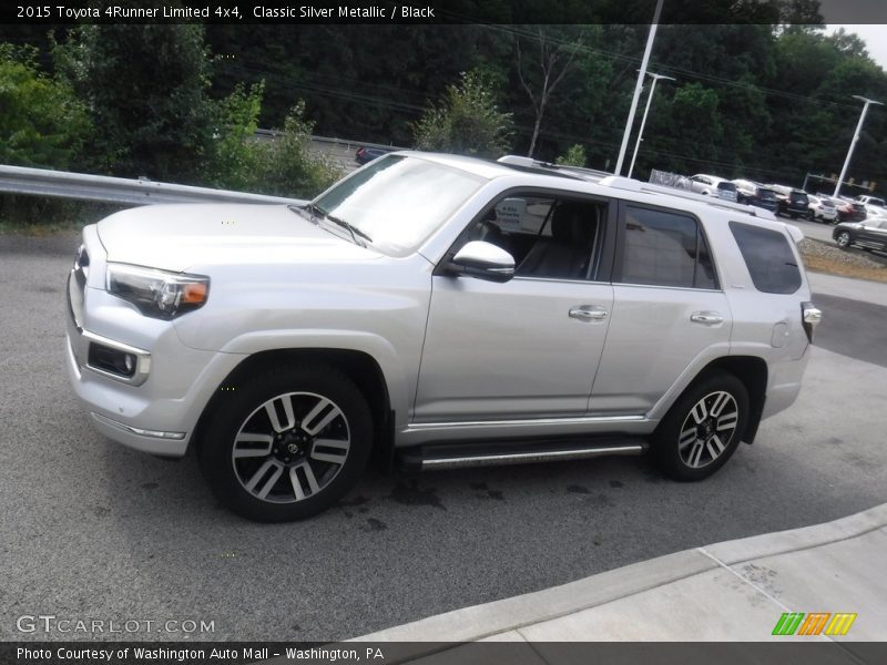 Classic Silver Metallic / Black 2015 Toyota 4Runner Limited 4x4