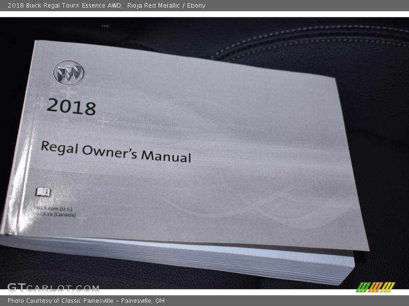 Rioja Red Metallic / Ebony 2018 Buick Regal TourX Essence AWD