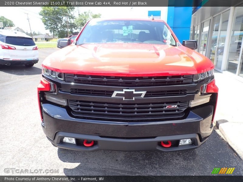 Red Hot / Jet Black 2020 Chevrolet Silverado 1500 LT Trail Boss Crew Cab 4x4