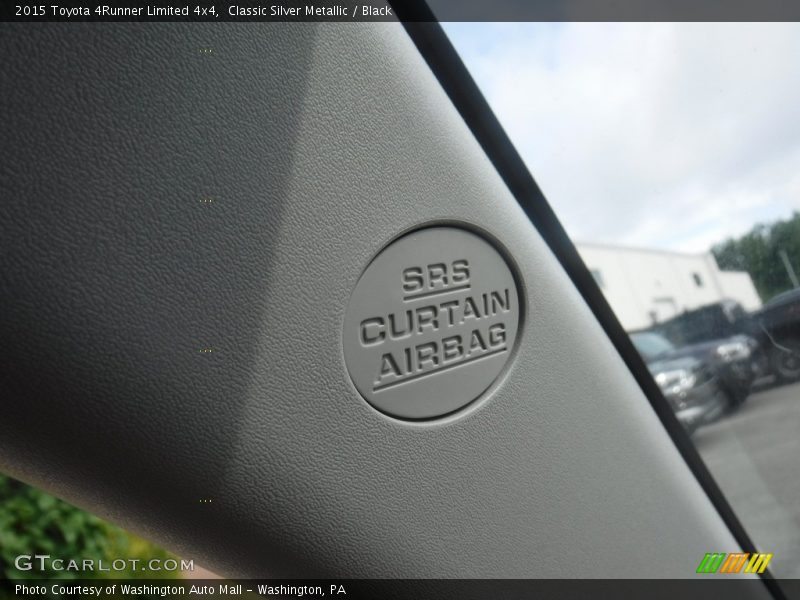 Classic Silver Metallic / Black 2015 Toyota 4Runner Limited 4x4