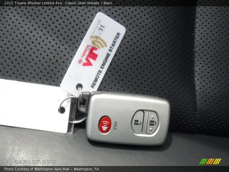 Classic Silver Metallic / Black 2015 Toyota 4Runner Limited 4x4