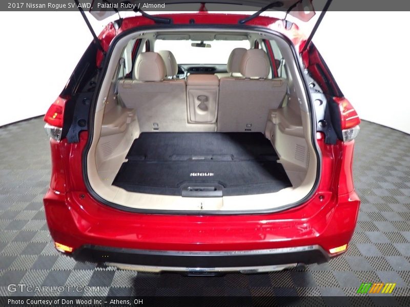 Palatial Ruby / Almond 2017 Nissan Rogue SV AWD