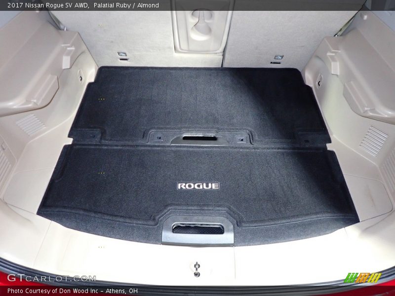 Palatial Ruby / Almond 2017 Nissan Rogue SV AWD