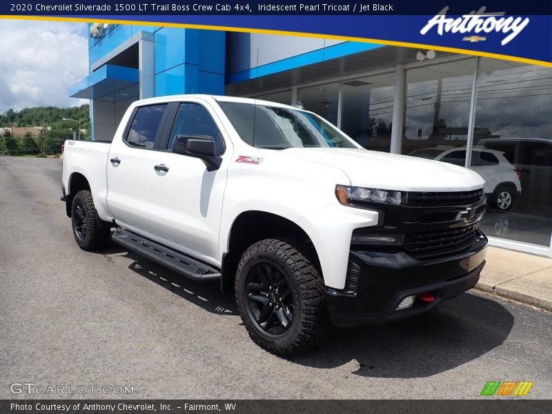 Iridescent Pearl Tricoat / Jet Black 2020 Chevrolet Silverado 1500 LT Trail Boss Crew Cab 4x4