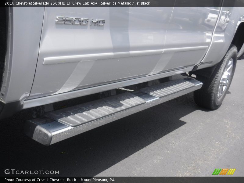 Silver Ice Metallic / Jet Black 2016 Chevrolet Silverado 2500HD LT Crew Cab 4x4