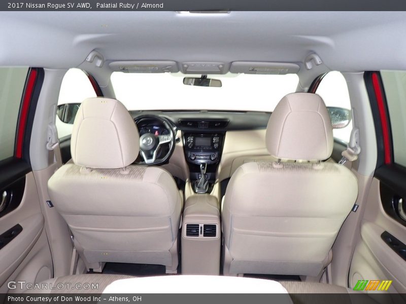 Palatial Ruby / Almond 2017 Nissan Rogue SV AWD