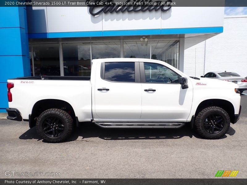 Iridescent Pearl Tricoat / Jet Black 2020 Chevrolet Silverado 1500 LT Trail Boss Crew Cab 4x4