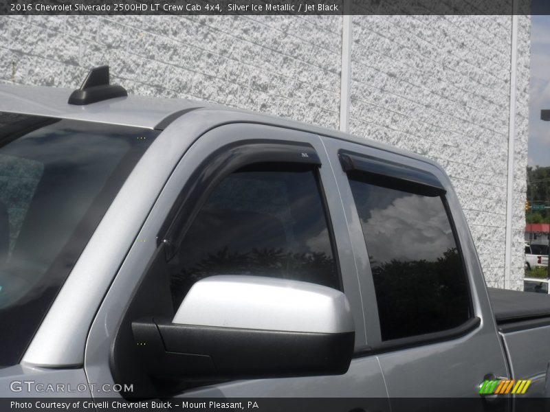 Silver Ice Metallic / Jet Black 2016 Chevrolet Silverado 2500HD LT Crew Cab 4x4