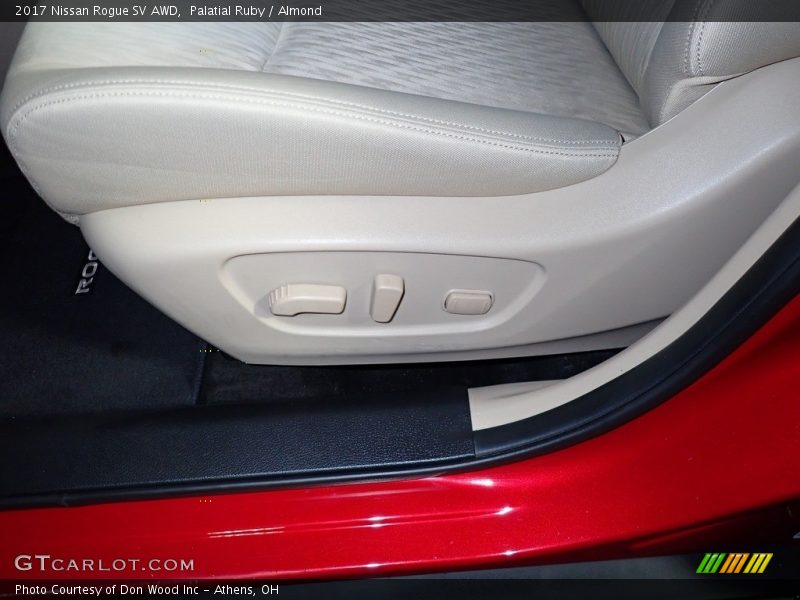 Palatial Ruby / Almond 2017 Nissan Rogue SV AWD
