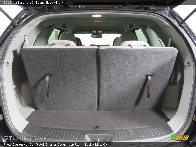 Ebony Black / Black 2012 Kia Sorento LX