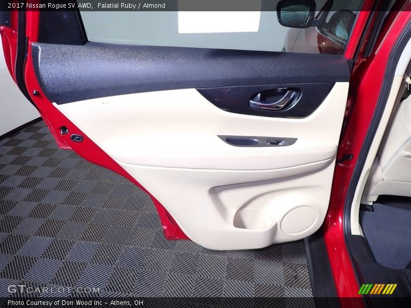 Palatial Ruby / Almond 2017 Nissan Rogue SV AWD