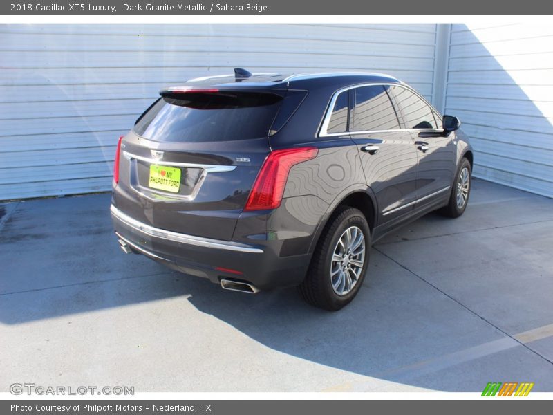 Dark Granite Metallic / Sahara Beige 2018 Cadillac XT5 Luxury