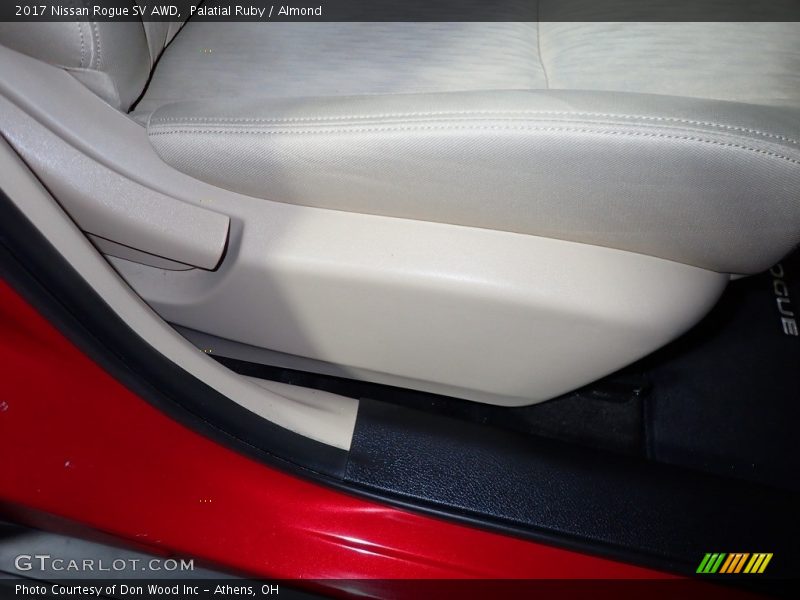 Palatial Ruby / Almond 2017 Nissan Rogue SV AWD
