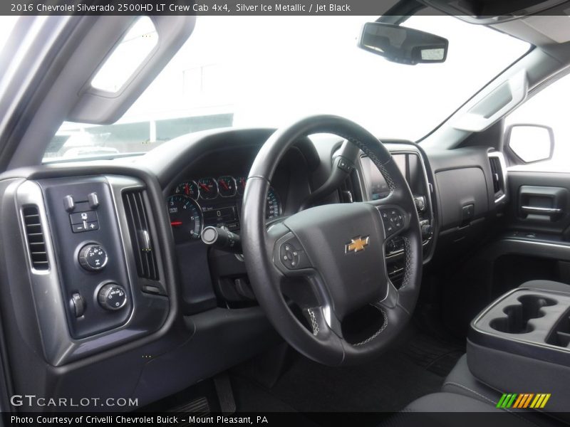 Front Seat of 2016 Silverado 2500HD LT Crew Cab 4x4