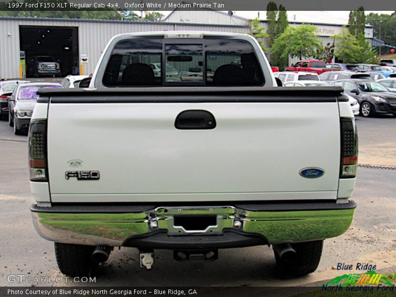 Oxford White / Medium Prairie Tan 1997 Ford F150 XLT Regular Cab 4x4