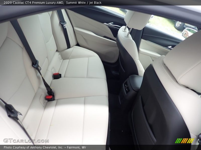 Rear Seat of 2020 CT4 Premium Luxury AWD