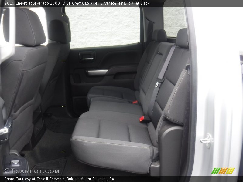 Rear Seat of 2016 Silverado 2500HD LT Crew Cab 4x4