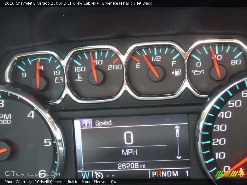  2016 Silverado 2500HD LT Crew Cab 4x4 LT Crew Cab 4x4 Gauges