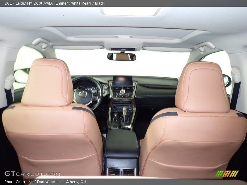 Eminent White Pearl / Black 2017 Lexus NX 200t AWD