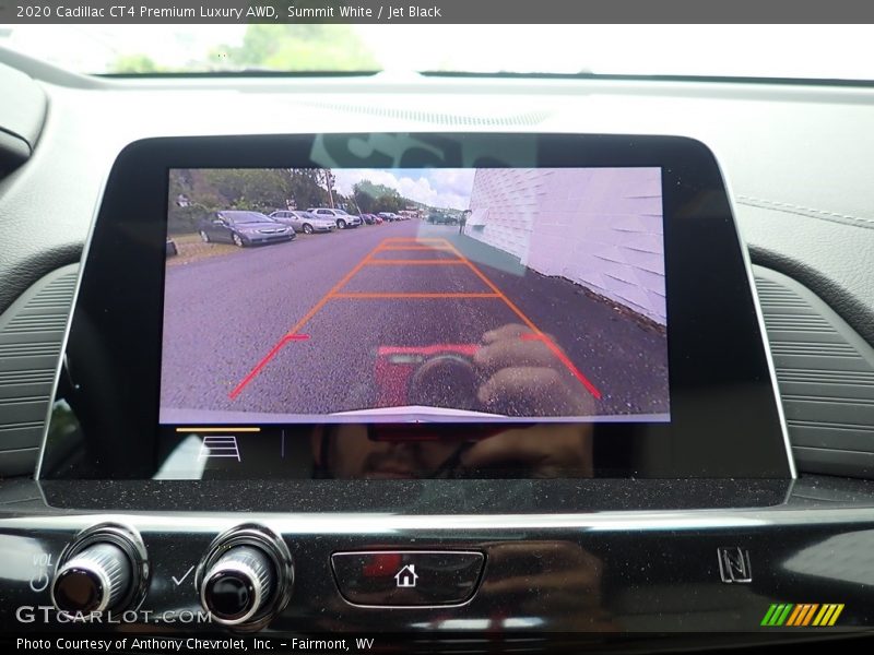 Summit White / Jet Black 2020 Cadillac CT4 Premium Luxury AWD