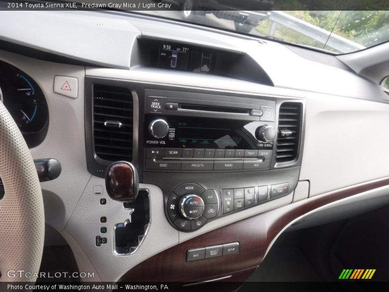 Predawn Gray Mica / Light Gray 2014 Toyota Sienna XLE
