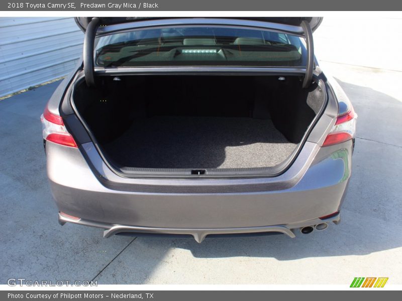 Predawn Gray Mica / Black 2018 Toyota Camry SE