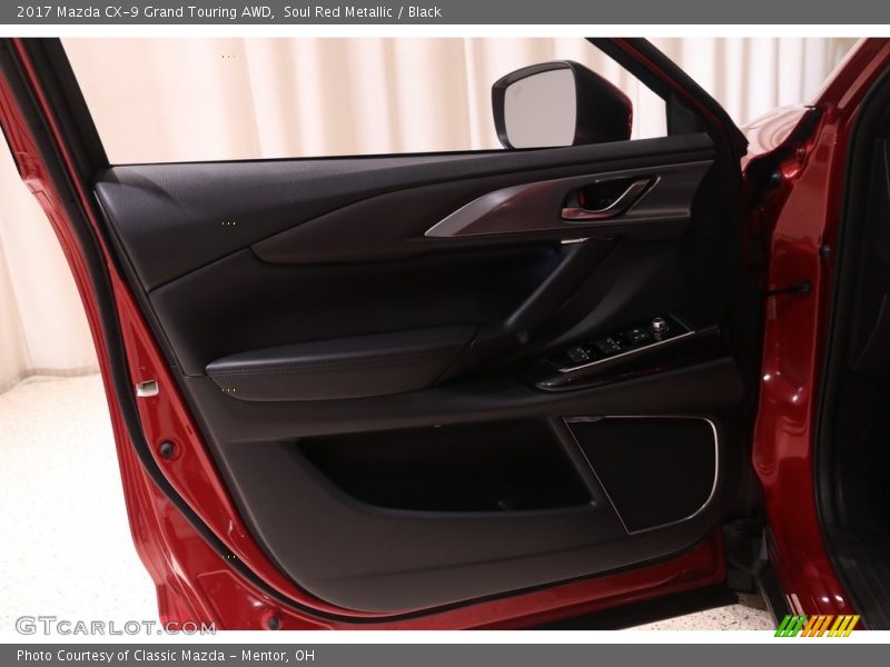 Soul Red Metallic / Black 2017 Mazda CX-9 Grand Touring AWD