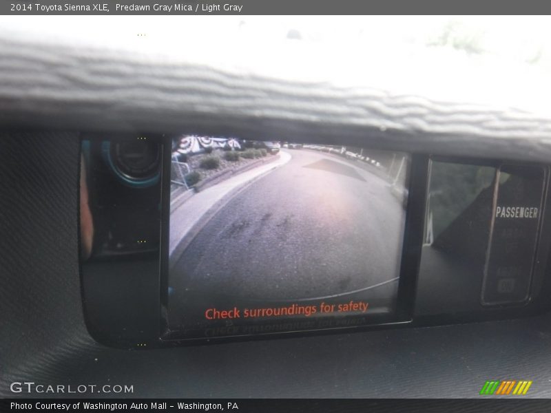 Predawn Gray Mica / Light Gray 2014 Toyota Sienna XLE