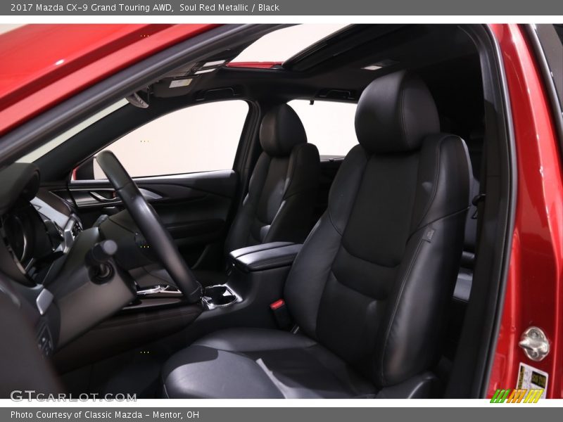 Soul Red Metallic / Black 2017 Mazda CX-9 Grand Touring AWD