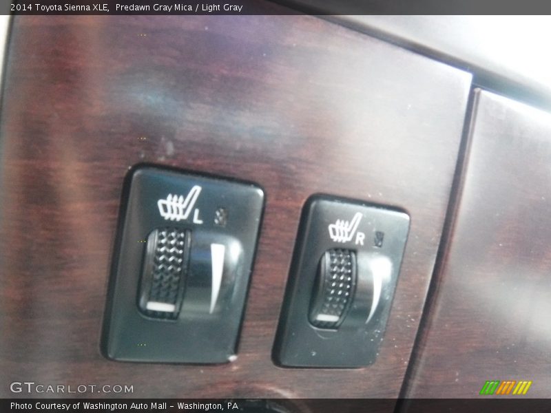 Predawn Gray Mica / Light Gray 2014 Toyota Sienna XLE