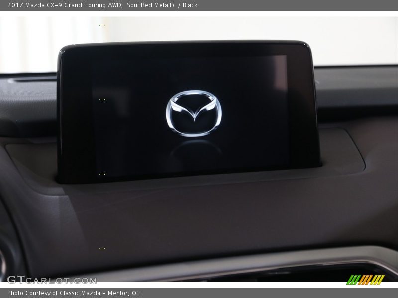 Soul Red Metallic / Black 2017 Mazda CX-9 Grand Touring AWD