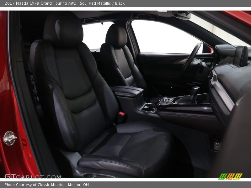 Soul Red Metallic / Black 2017 Mazda CX-9 Grand Touring AWD