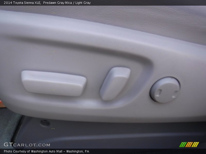 Predawn Gray Mica / Light Gray 2014 Toyota Sienna XLE