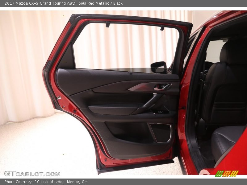 Soul Red Metallic / Black 2017 Mazda CX-9 Grand Touring AWD