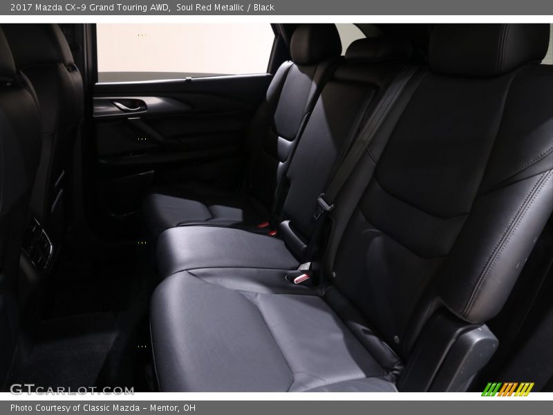Soul Red Metallic / Black 2017 Mazda CX-9 Grand Touring AWD