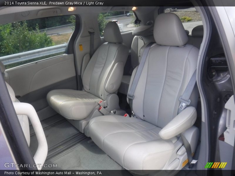 Predawn Gray Mica / Light Gray 2014 Toyota Sienna XLE